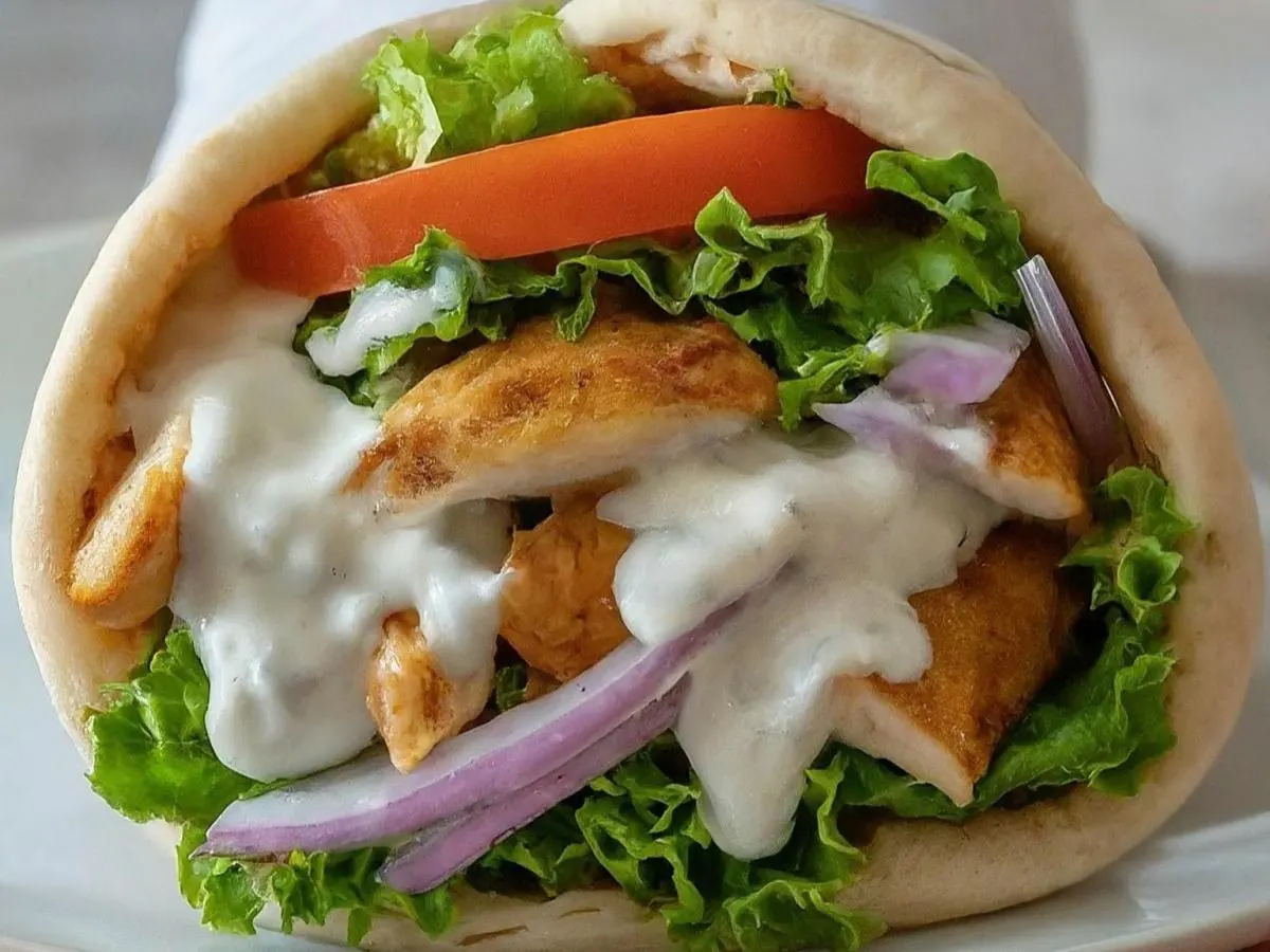 Tavuk Doner Wrap