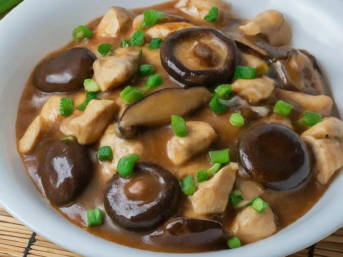 Three Mushroom Chicken Three Mushroom Chicken