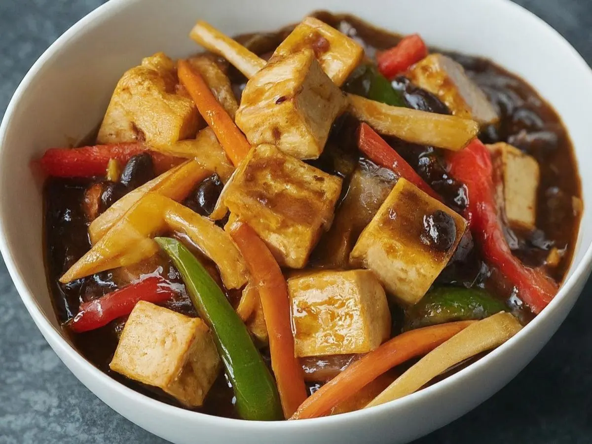 Tofu Black Bean Sauce Tofu Black Bean Sauce
