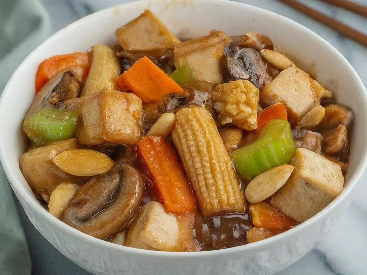 Almond Tofu Almond Tofu