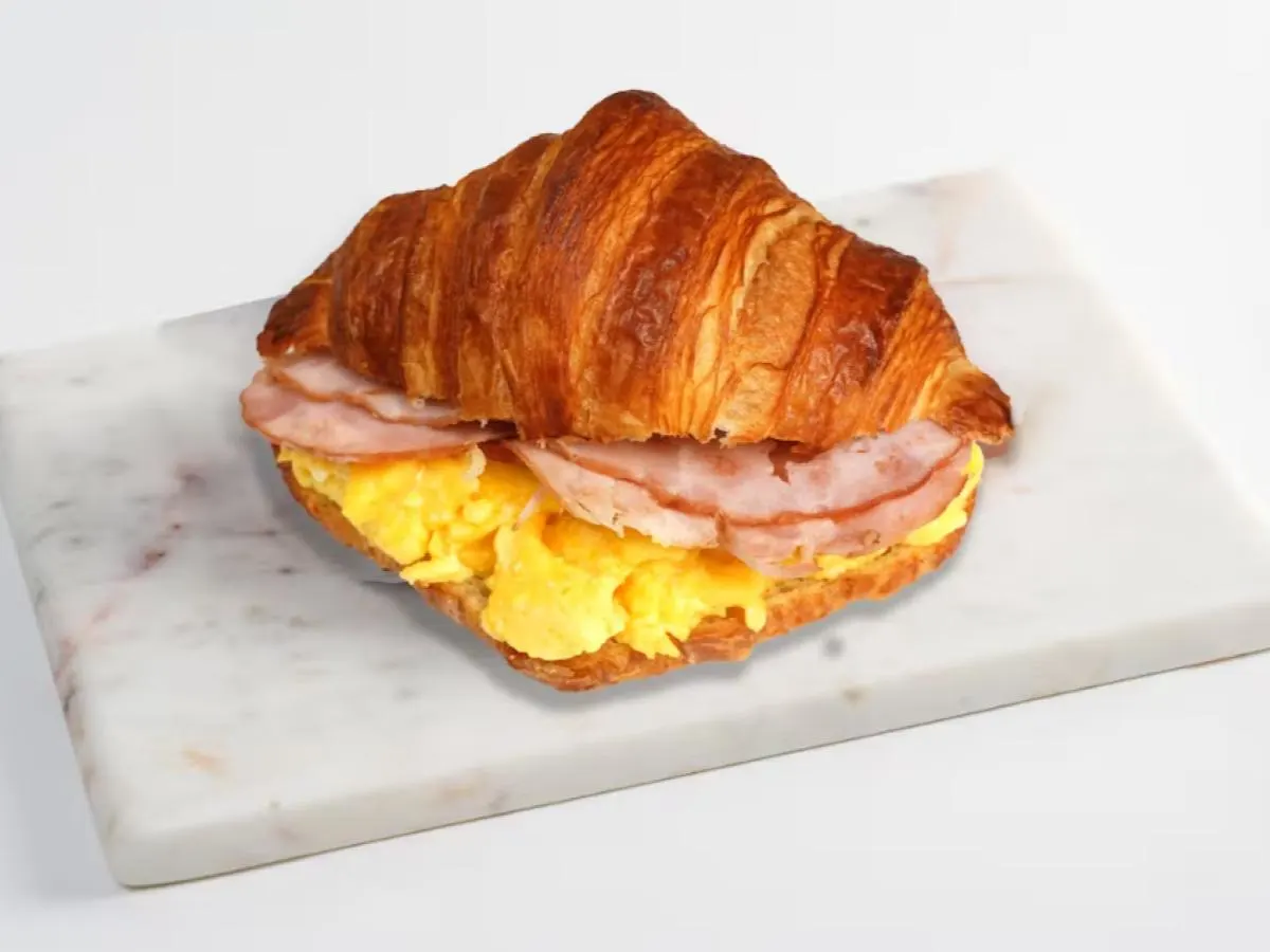 Ham and Egg Croissant Ham and Egg Croissant