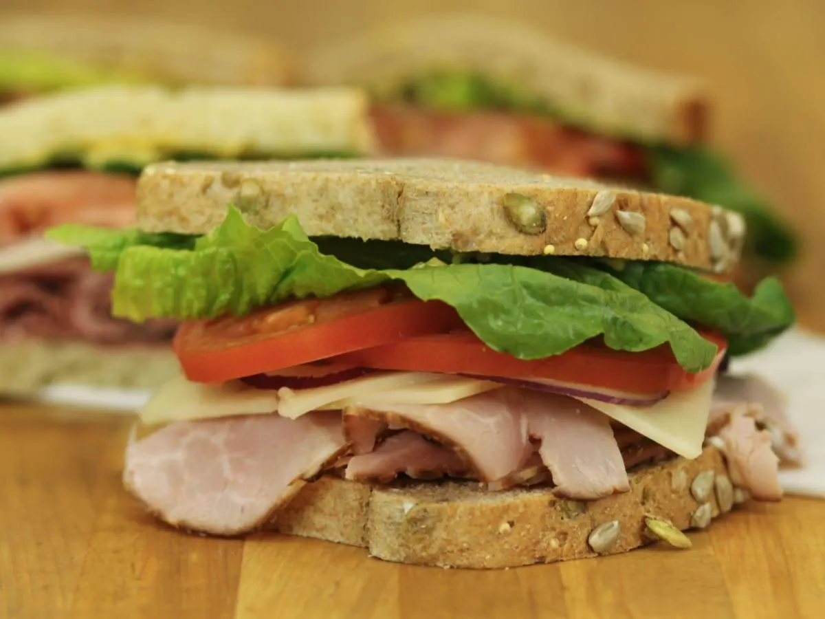Ham and Swiss Sandwich Ham and Swiss Sandwich