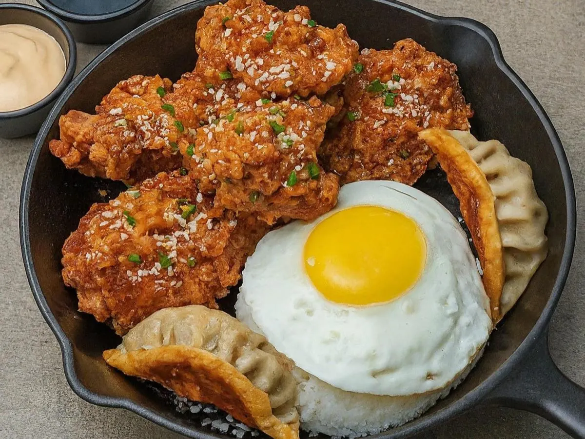 Korean Fried Chicken Bowl Korean Fried Chicken Bowl