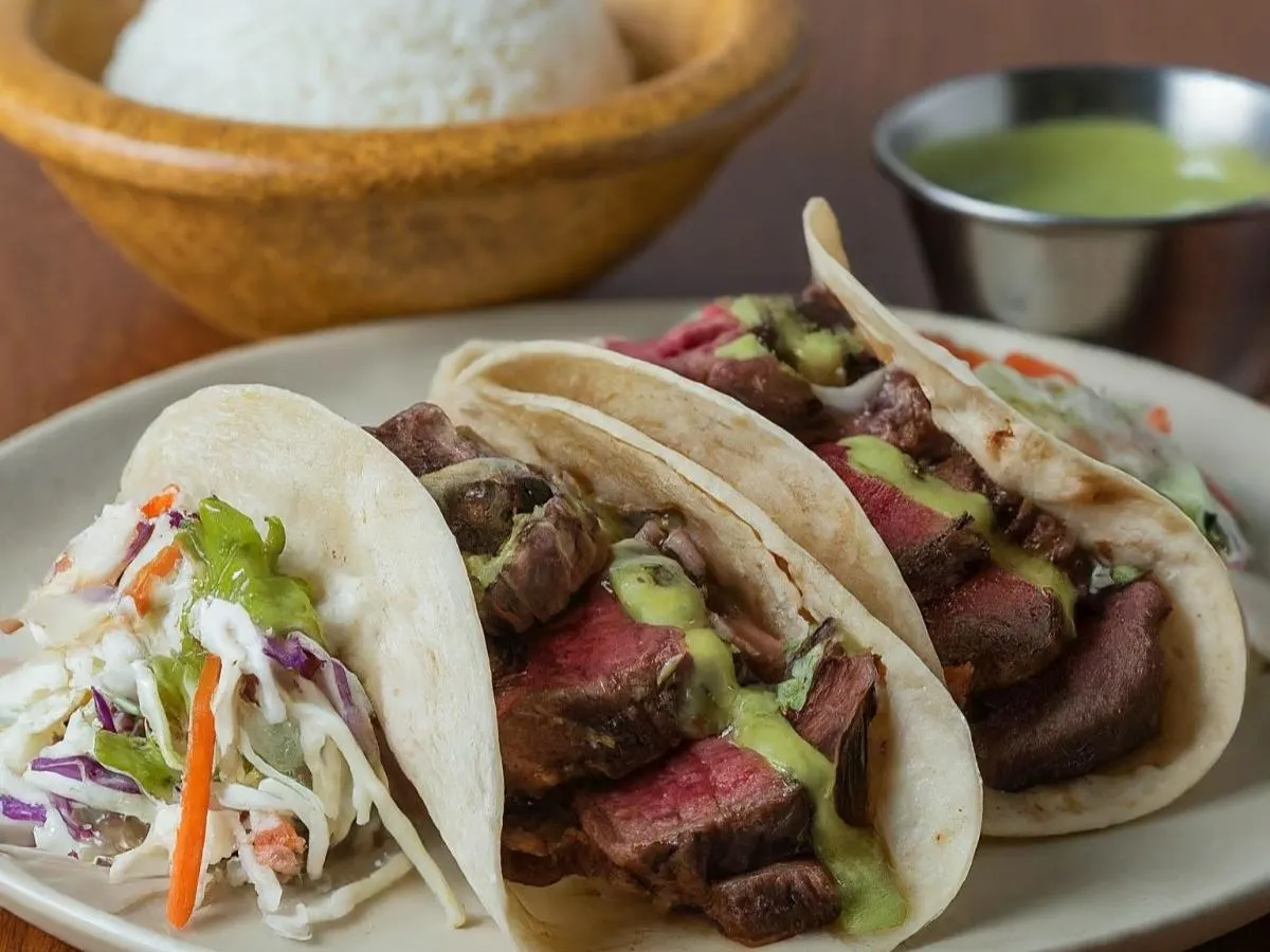 Bulgogi Tacos with Rice Bulgogi Tacos with Rice