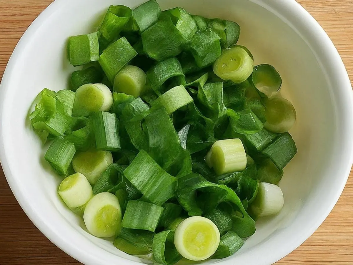Sliced Green Onions Sliced Green Onions