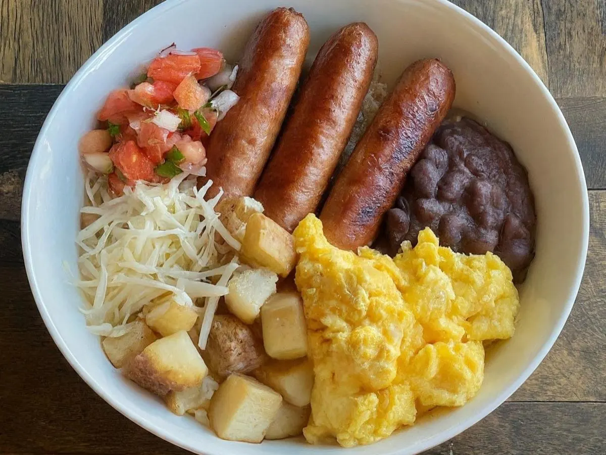 Breakfast Bowl with Turkey Sausage Breakfast Bowl with Turkey Sausage