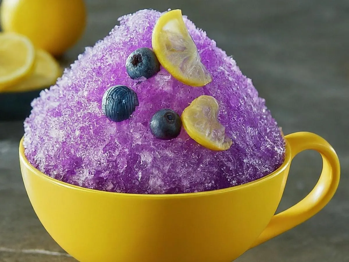 Lemon Blueberry Icee Lemon Blueberry Icee