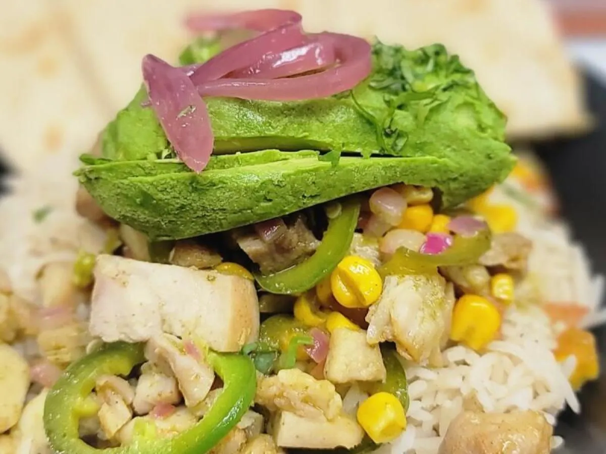 Fiesta Lime Bowl with Chicken