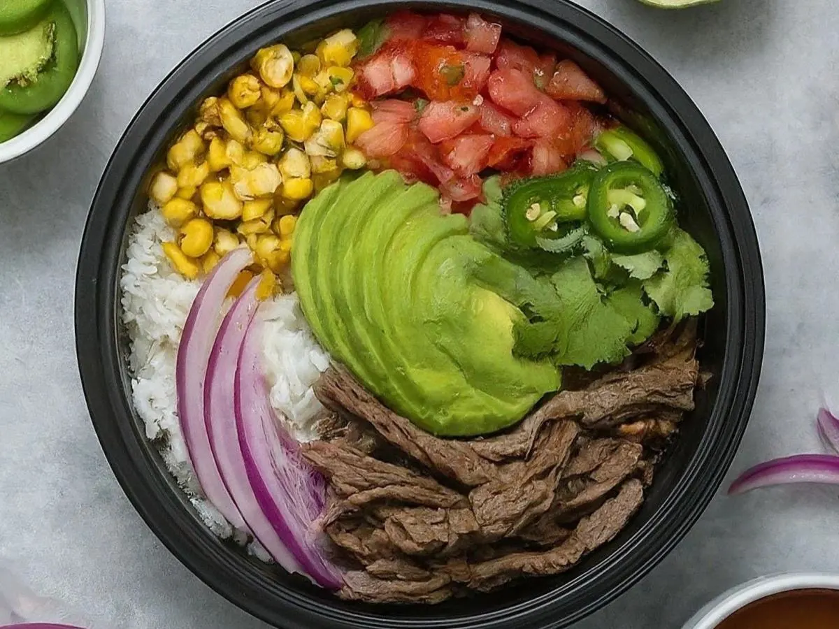 Fiesta Lime Bowl with Beef