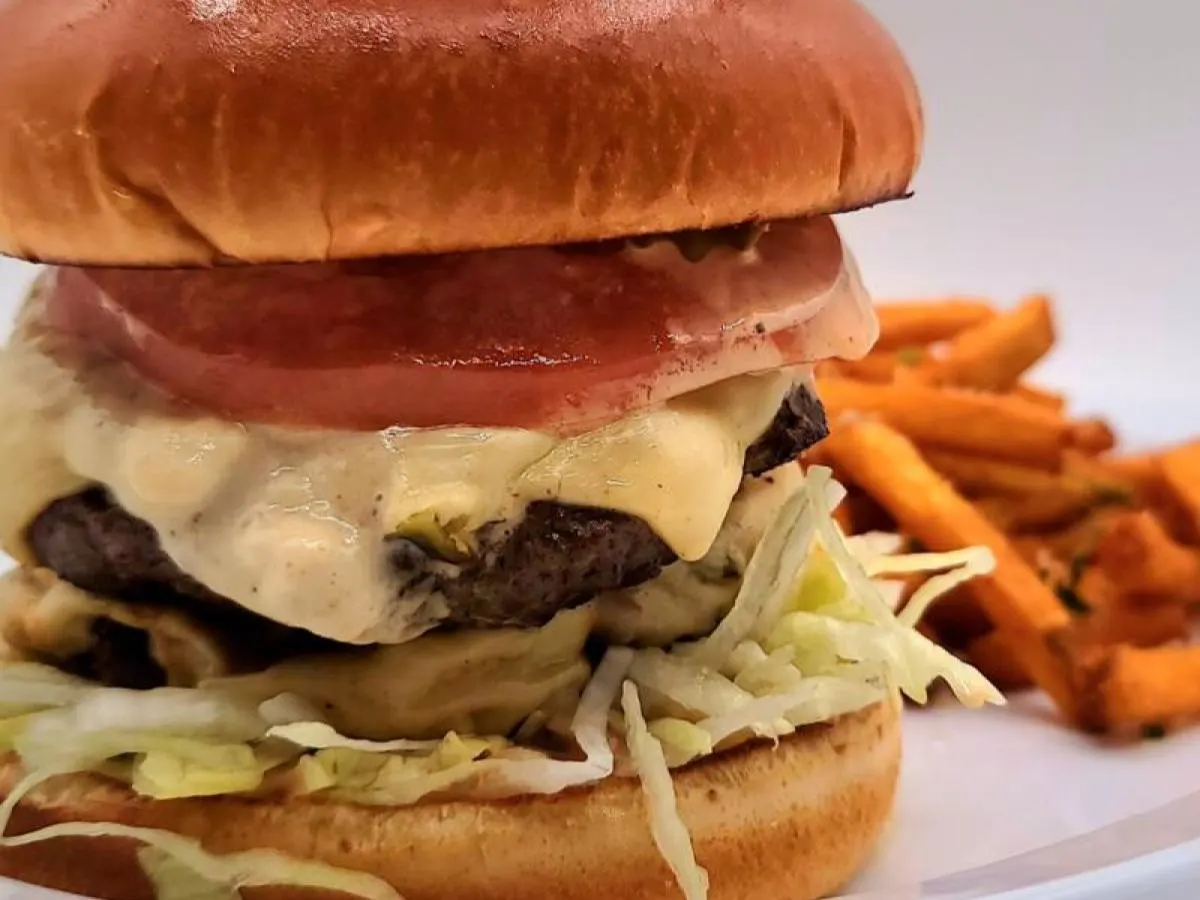 Mushroom Melt Burger Mushroom Melt Burger