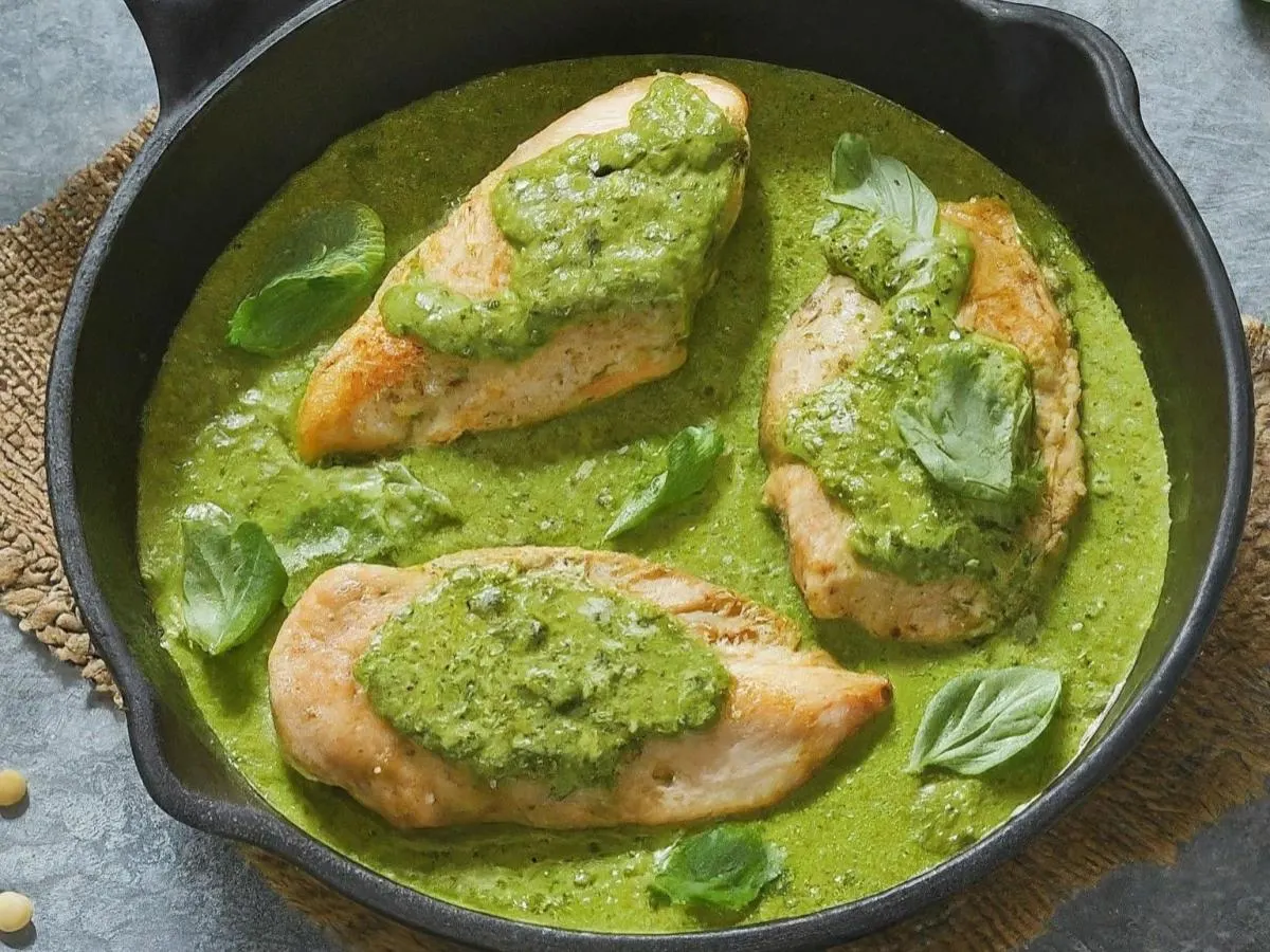 Creamy Pesto Chicken Creamy Pesto Chicken