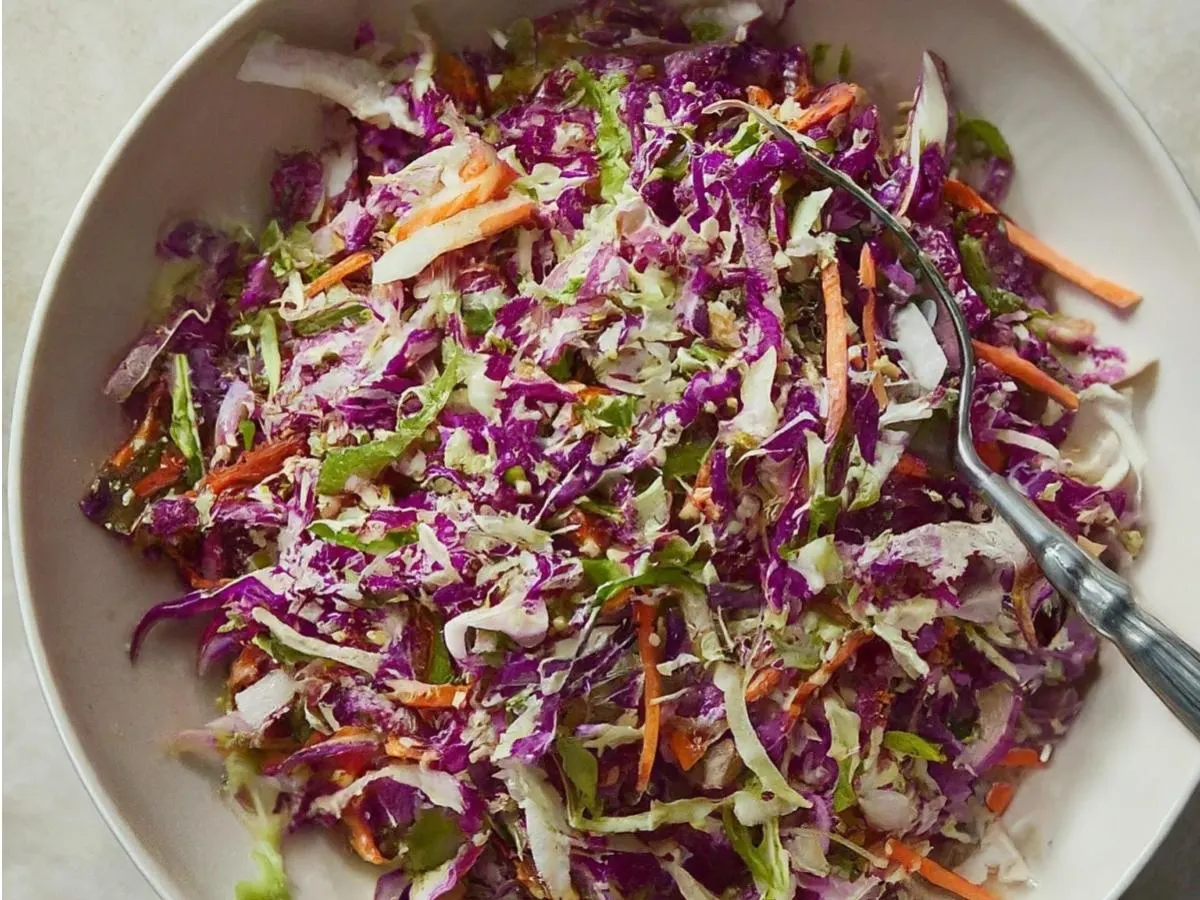 Cabbage Sesame Slaw