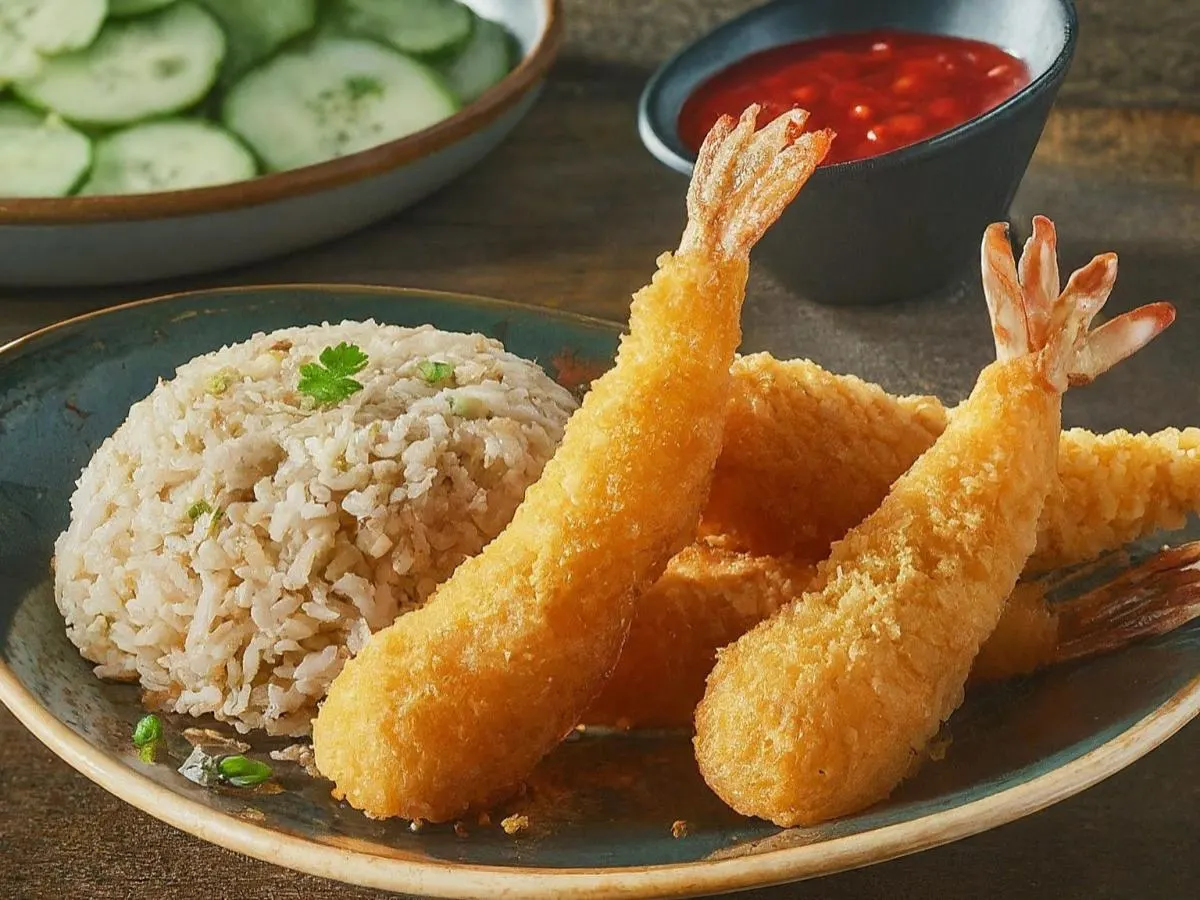 Khao Mun Goong Todd (Fried Shrimp) Khao Mun Goong Todd (Fried Shrimp)