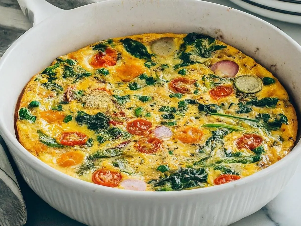 Seasonal Mixed Veggie Frittata Seasonal Mixed Veggie Frittata