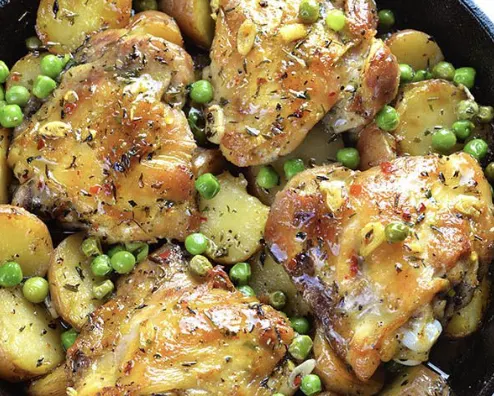 Chicken Visuvio Chicken Visuvio