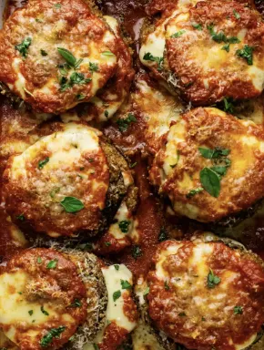 Vegan Eggplant Parmesan Vegan Eggplant Parmesan
