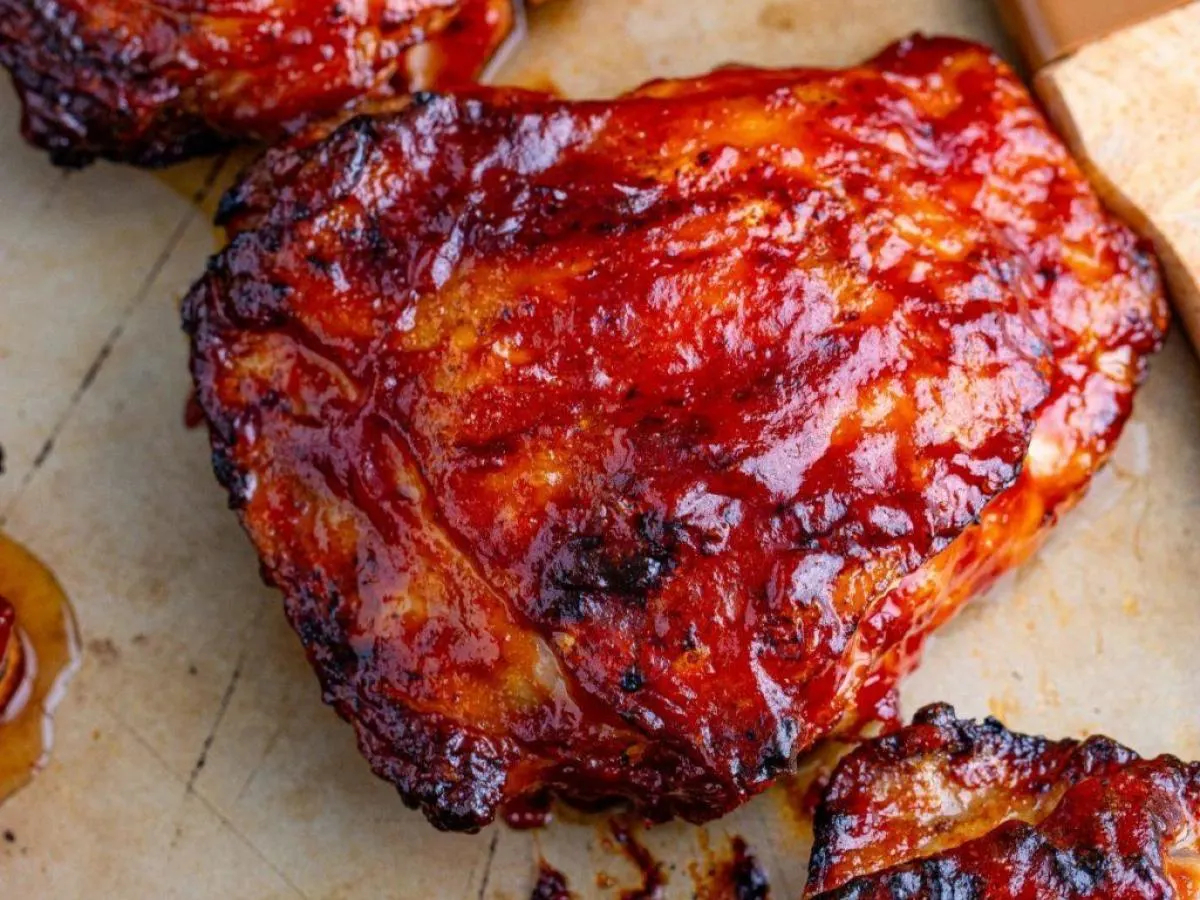 BBQ Chicken Thighs BBQ Chicken Thighs