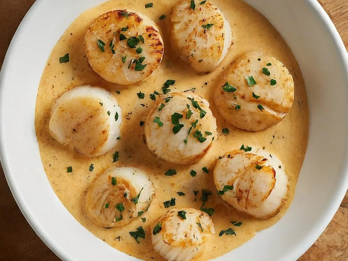 Creamy Scallops Creamy Scallops