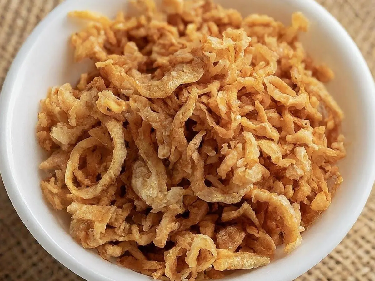 Crunchy onion Crunchy onion