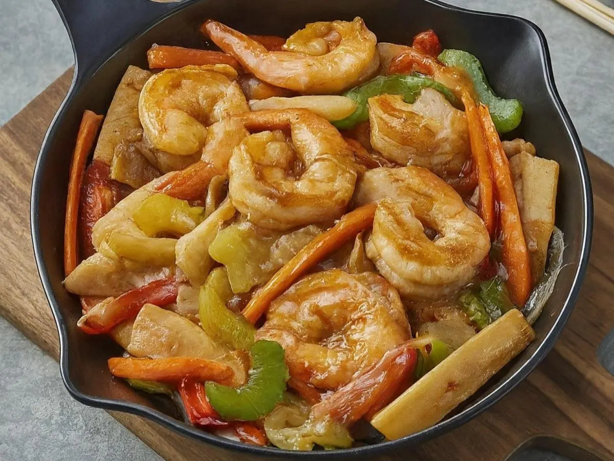 Hot Pepper Shrimp Stir Fry Hot Pepper Shrimp Stir Fry