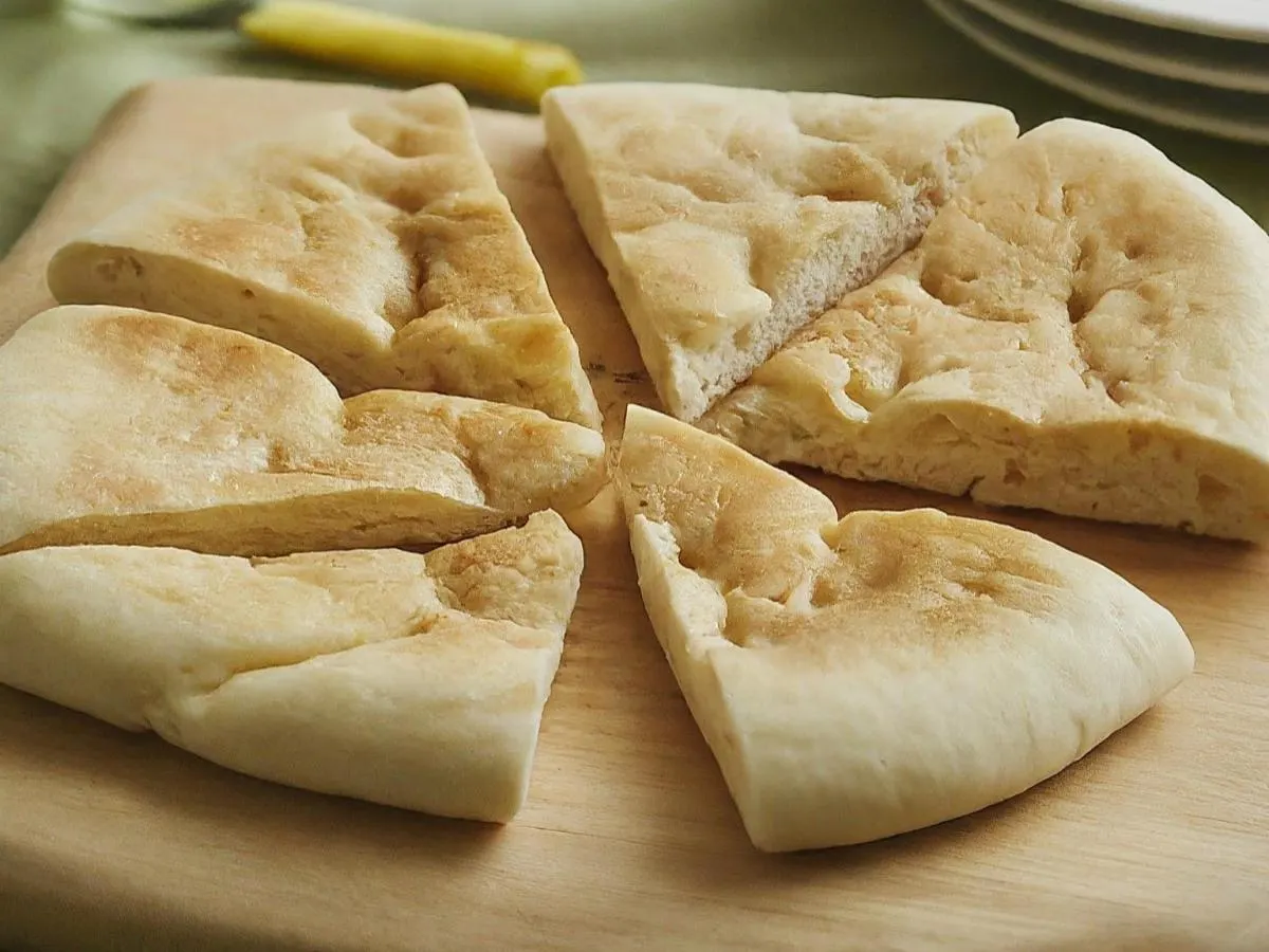 Naan (cut up) Naan (cut up)