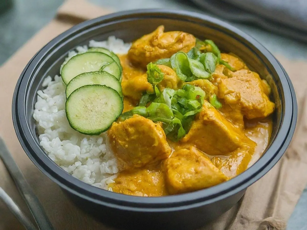 Chicken Curry over Rice