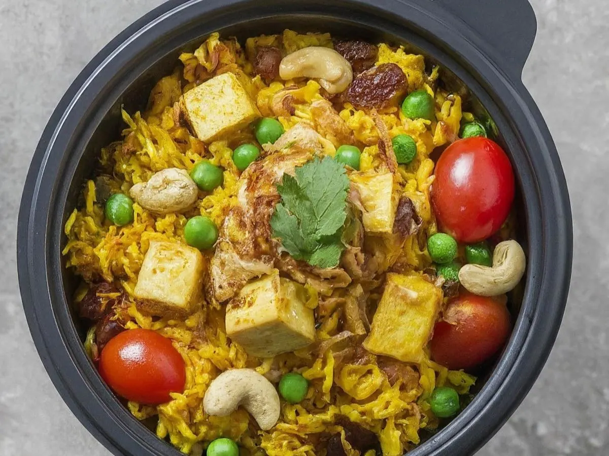 Nasi Biryani with Tofu [Budget]