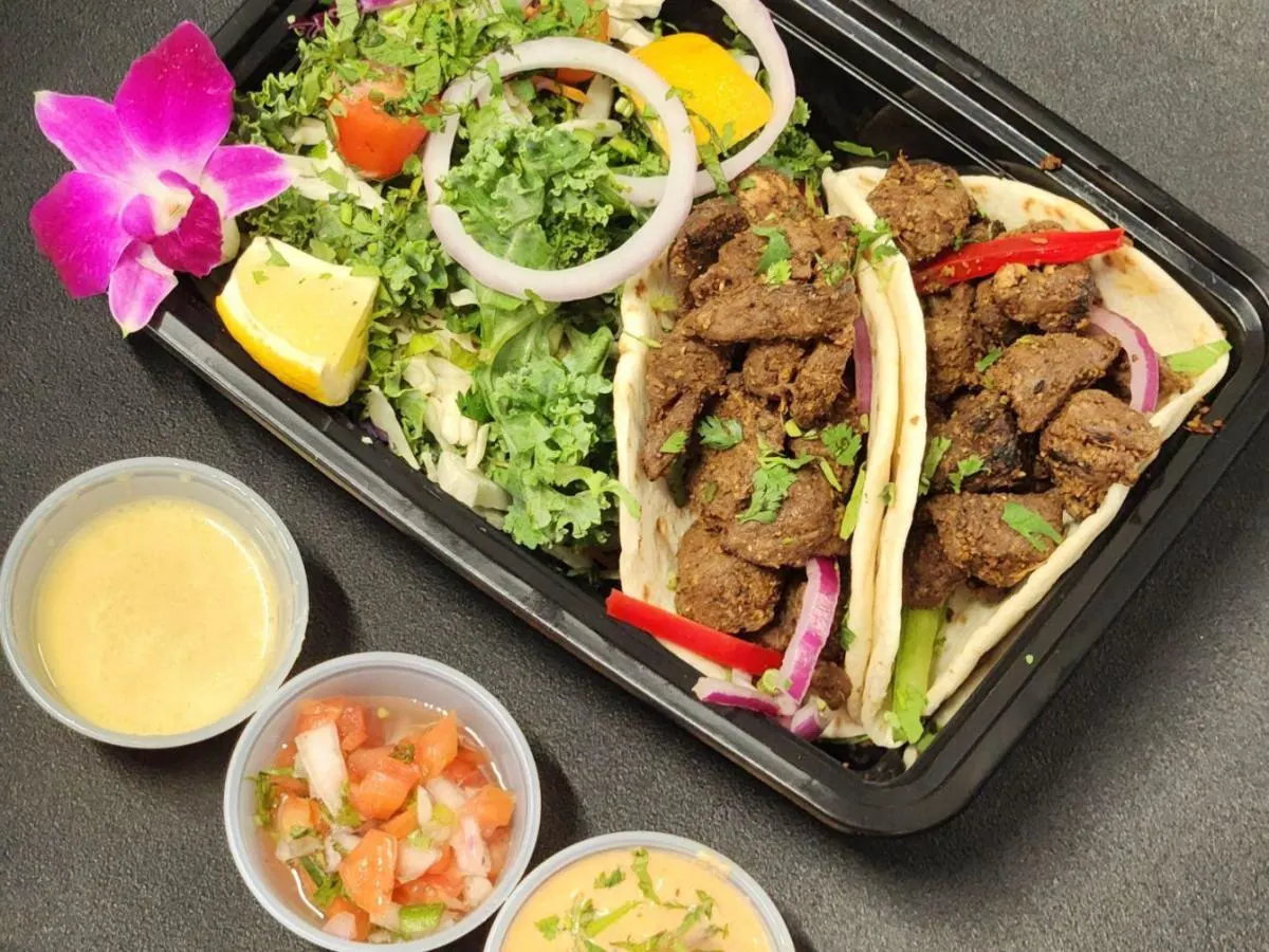 Lamb Tacos + Side Salad