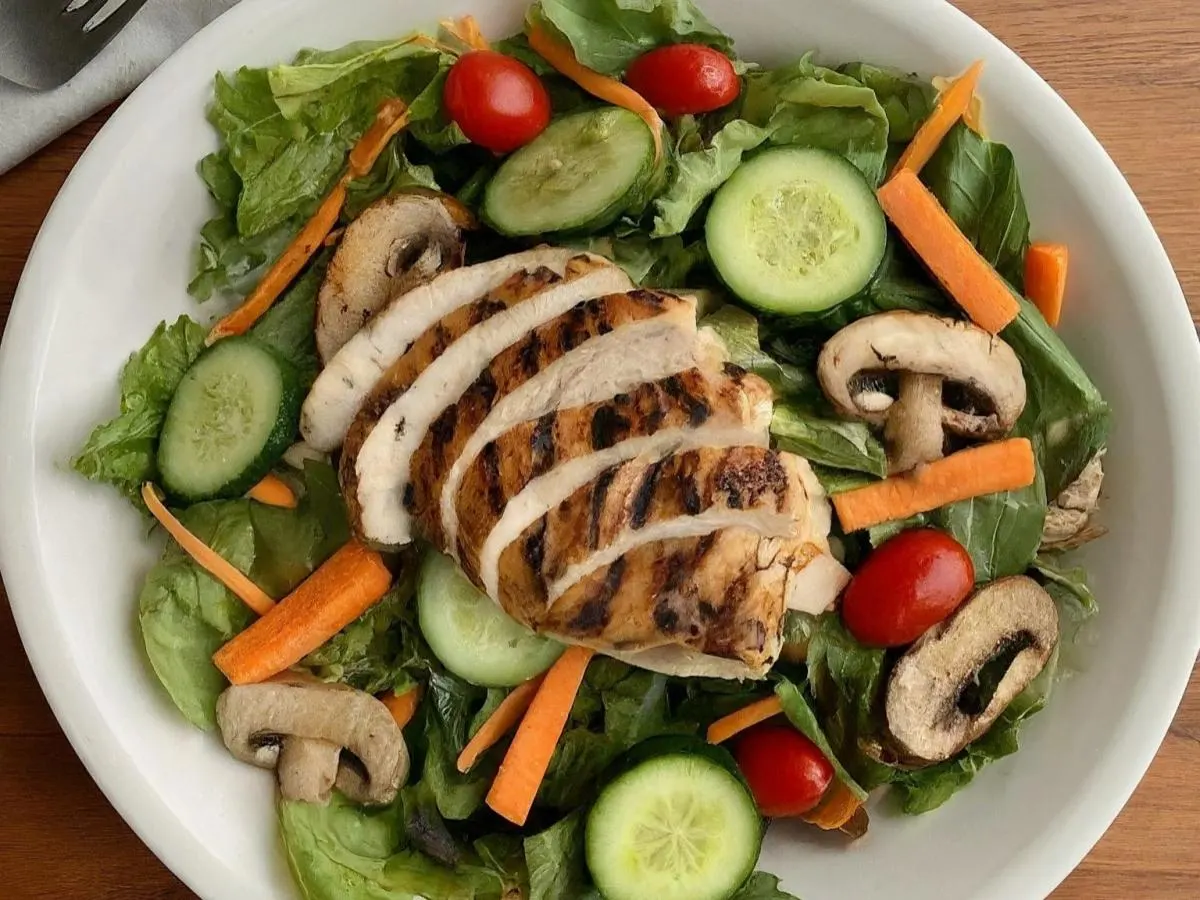 Family-Style Chicken Garden Salad