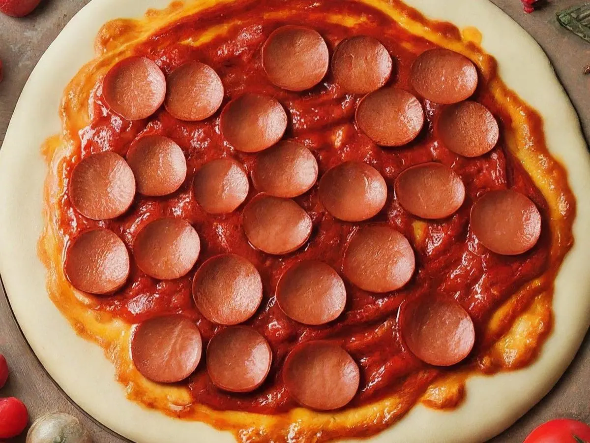 Dairy-Free and Gluten-Free Pepperoni Pizza (No Cheese)