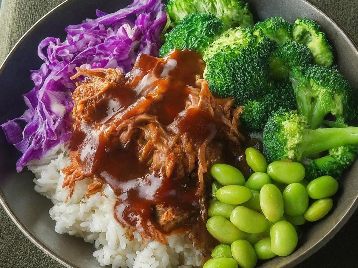 Kalua Pork Rice Bowl Kalua Pork Rice Bowl