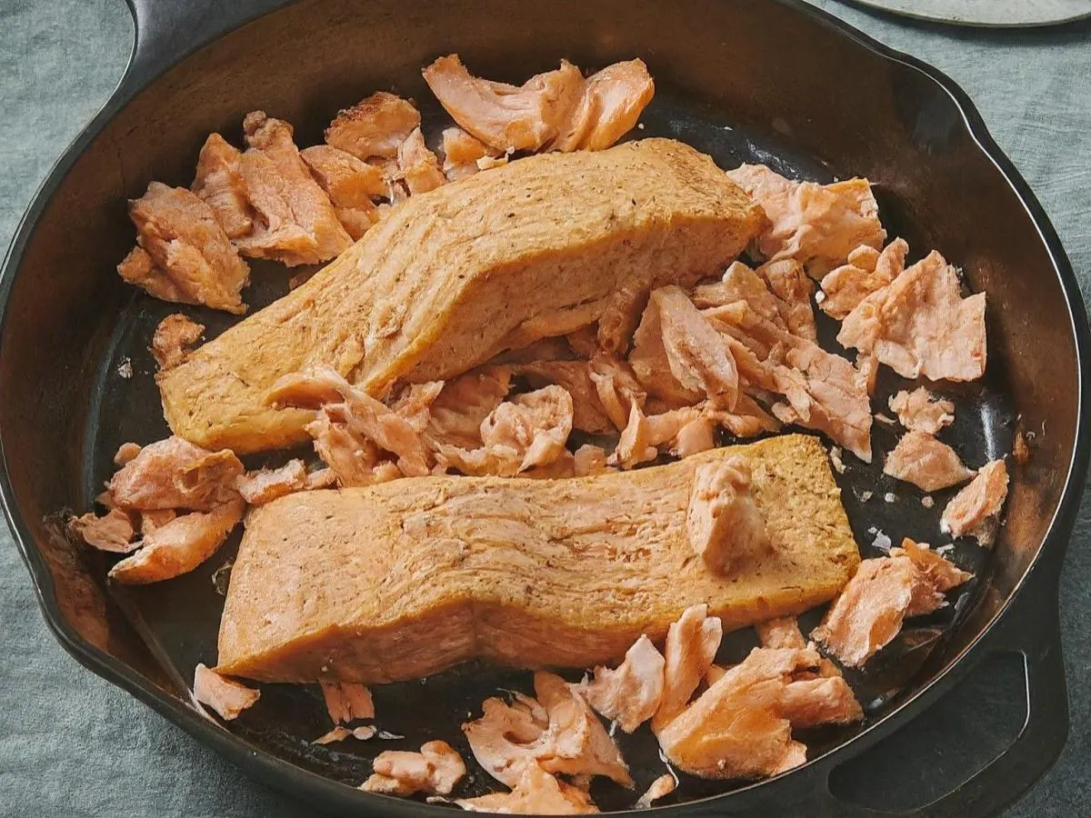 Flaked Baked Salmon Flaked Baked Salmon