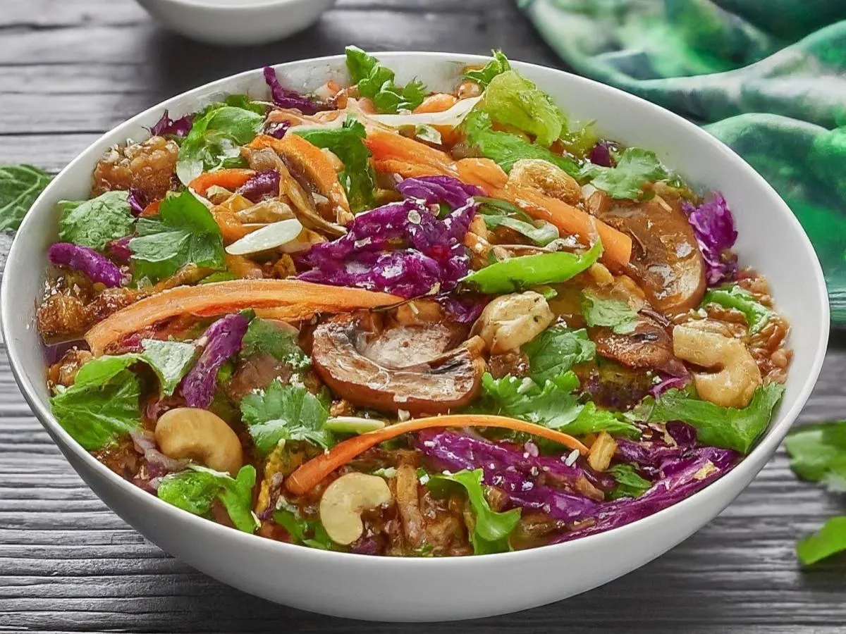 Sesame Mushroom Salad Sesame Mushroom Salad