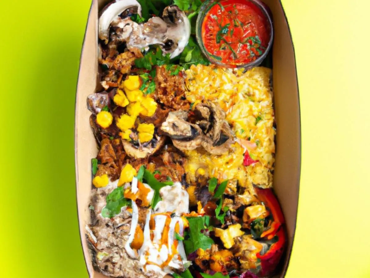 Light Carb Vegan Burrito Bowl with Chipotle Salsa (No Chips) Light Carb Vegan Burrito Bowl with Chipotle Salsa (No Chips)
