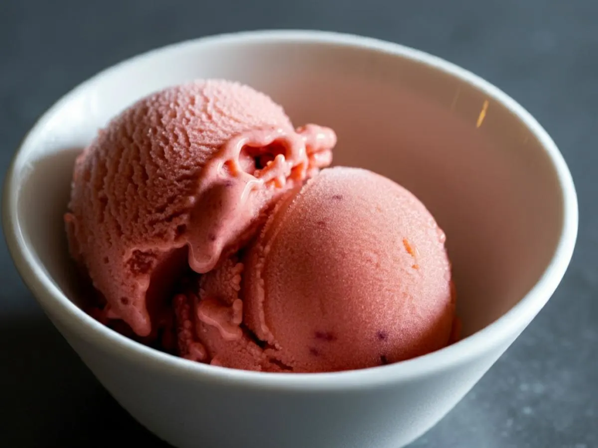 Vegan Seasonal Sorbet