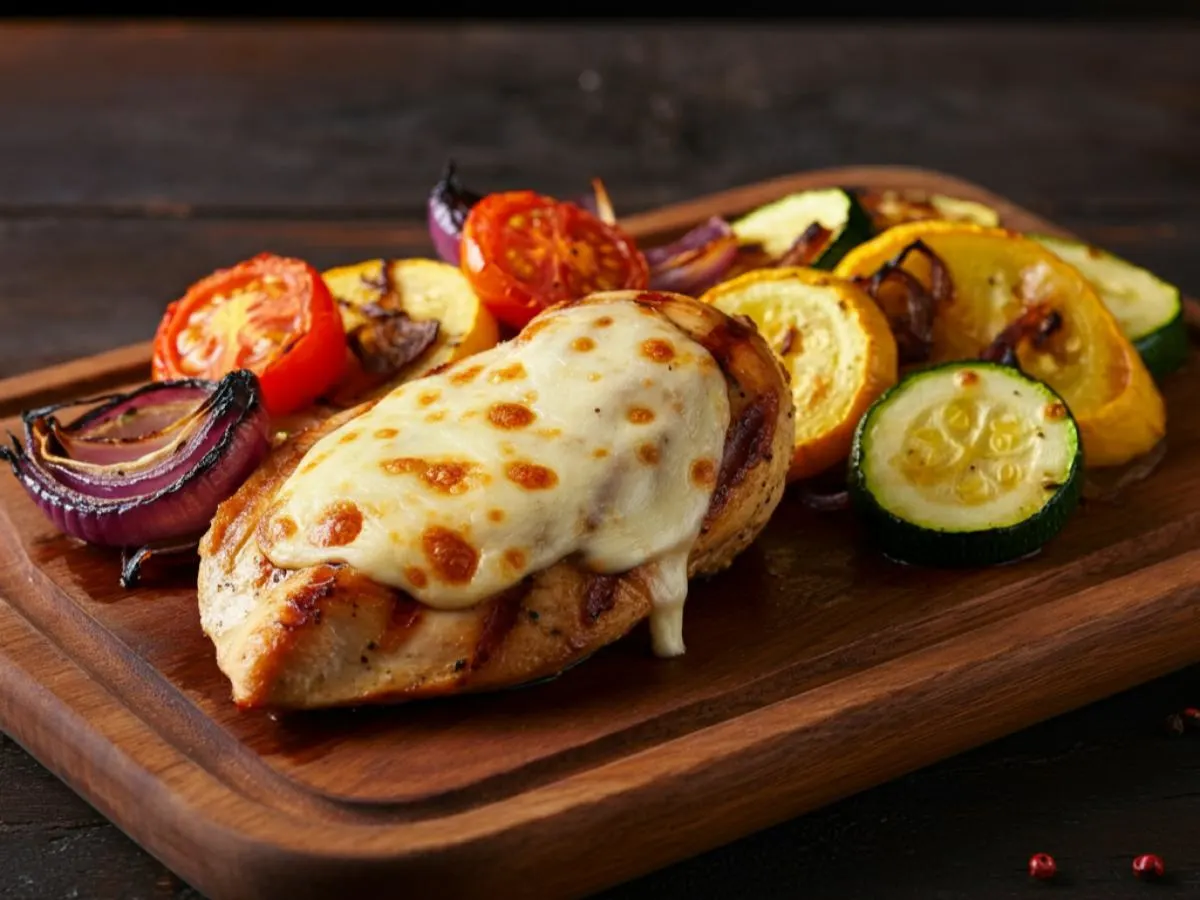 Light Carb Chicken Breast with Veggies [Large]