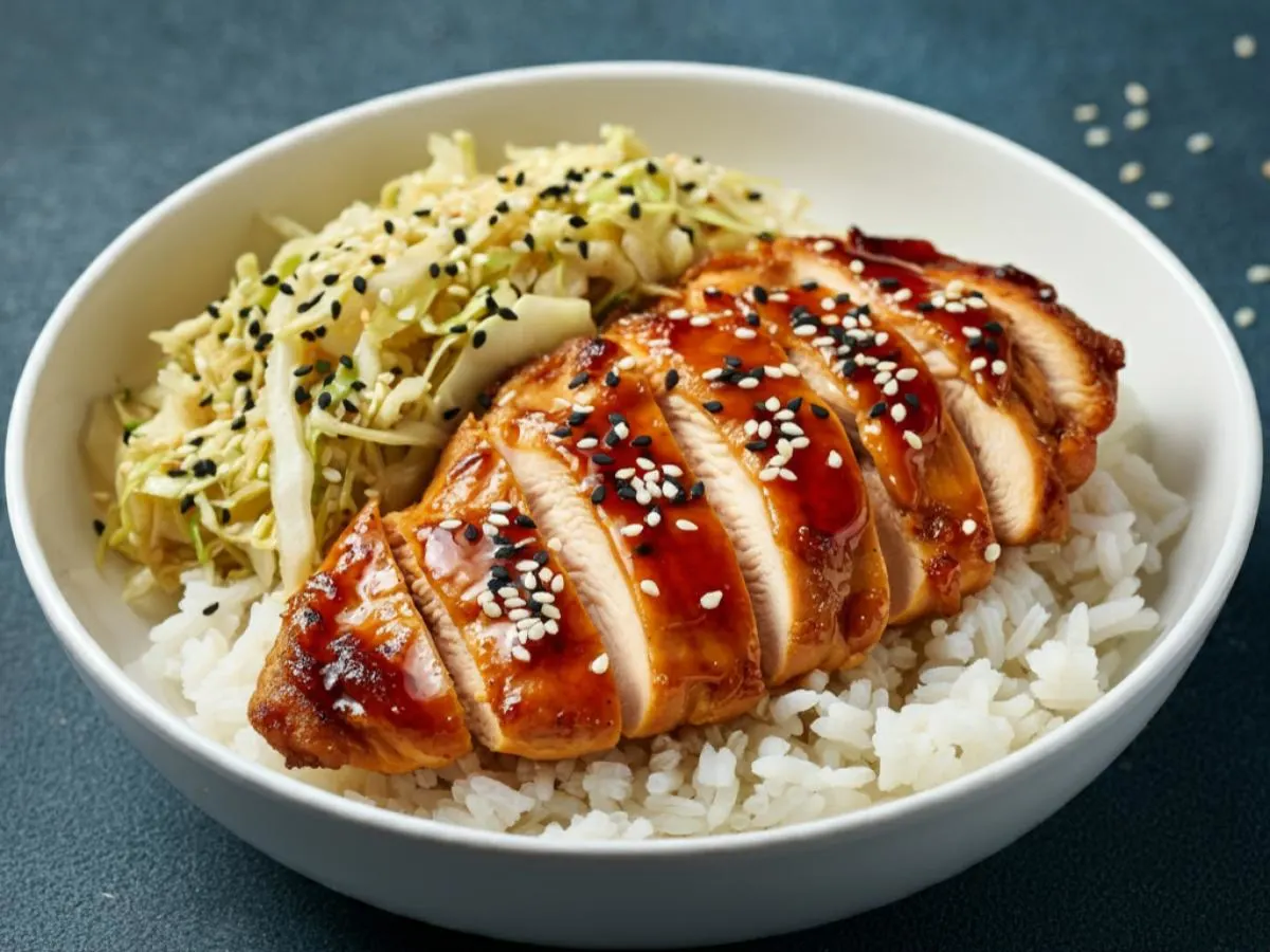 Teriyaki Chicken Rice Plate