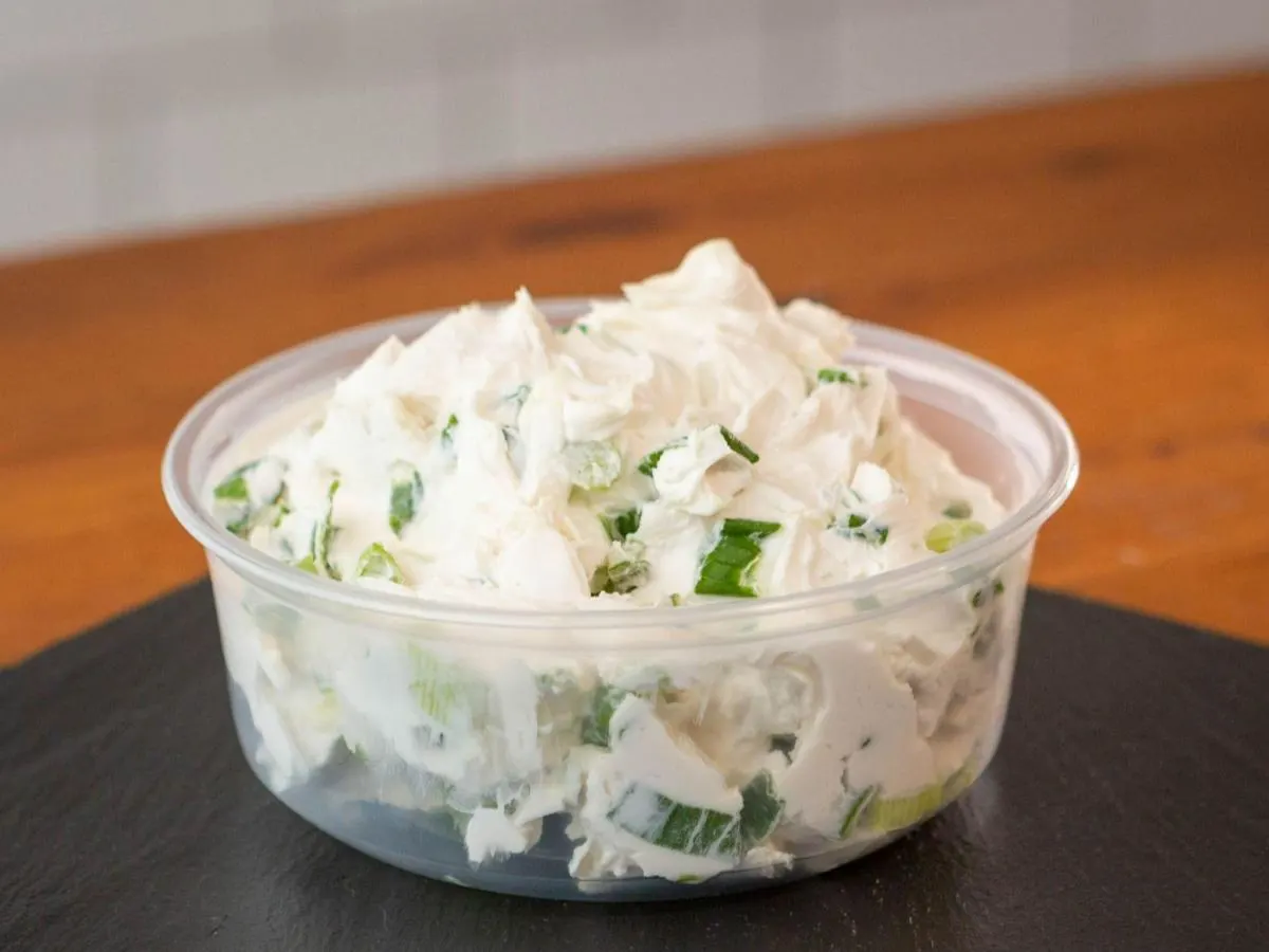 Scallion Tofu Cream Cheese Scallion Tofu Cream Cheese