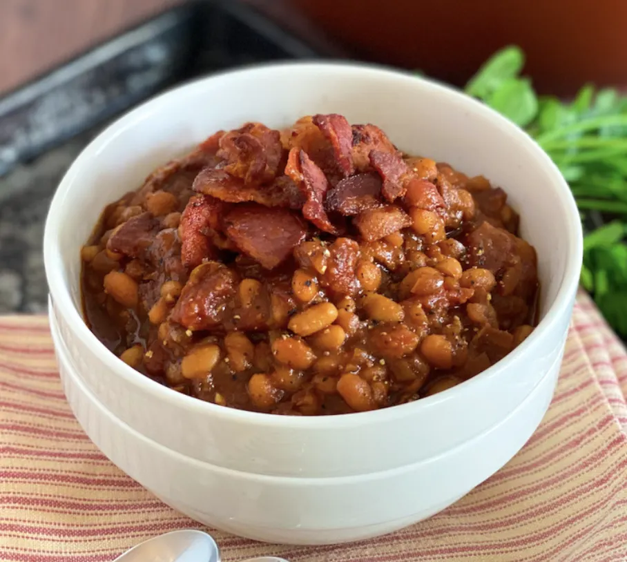 Baked Beans with Bacon Baked Beans with Bacon