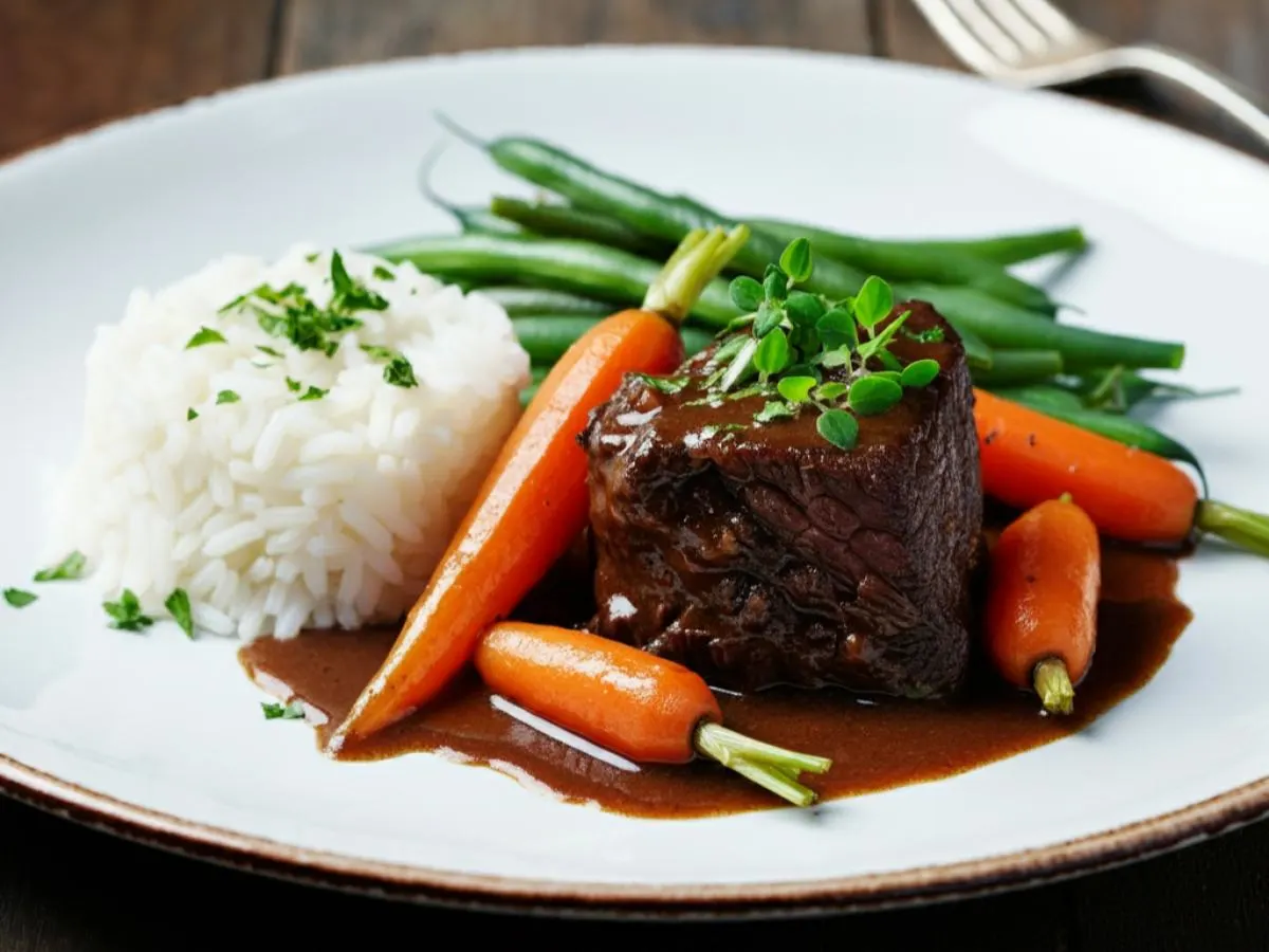 Burgundy Braised Beef Burgundy Braised Beef