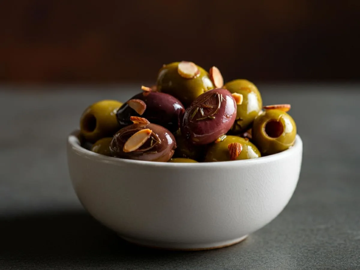 Slow-Roasted Olives
