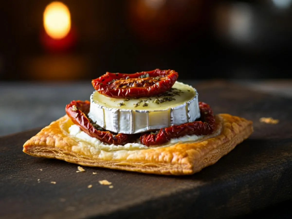 Herbed Goat Cheese Bites with Sun Dried Tomato
