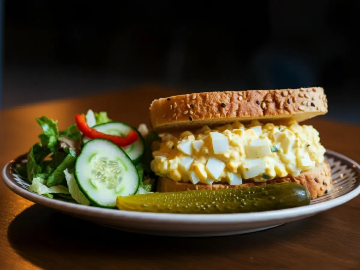 Egg Salad Sandwich Box Meal