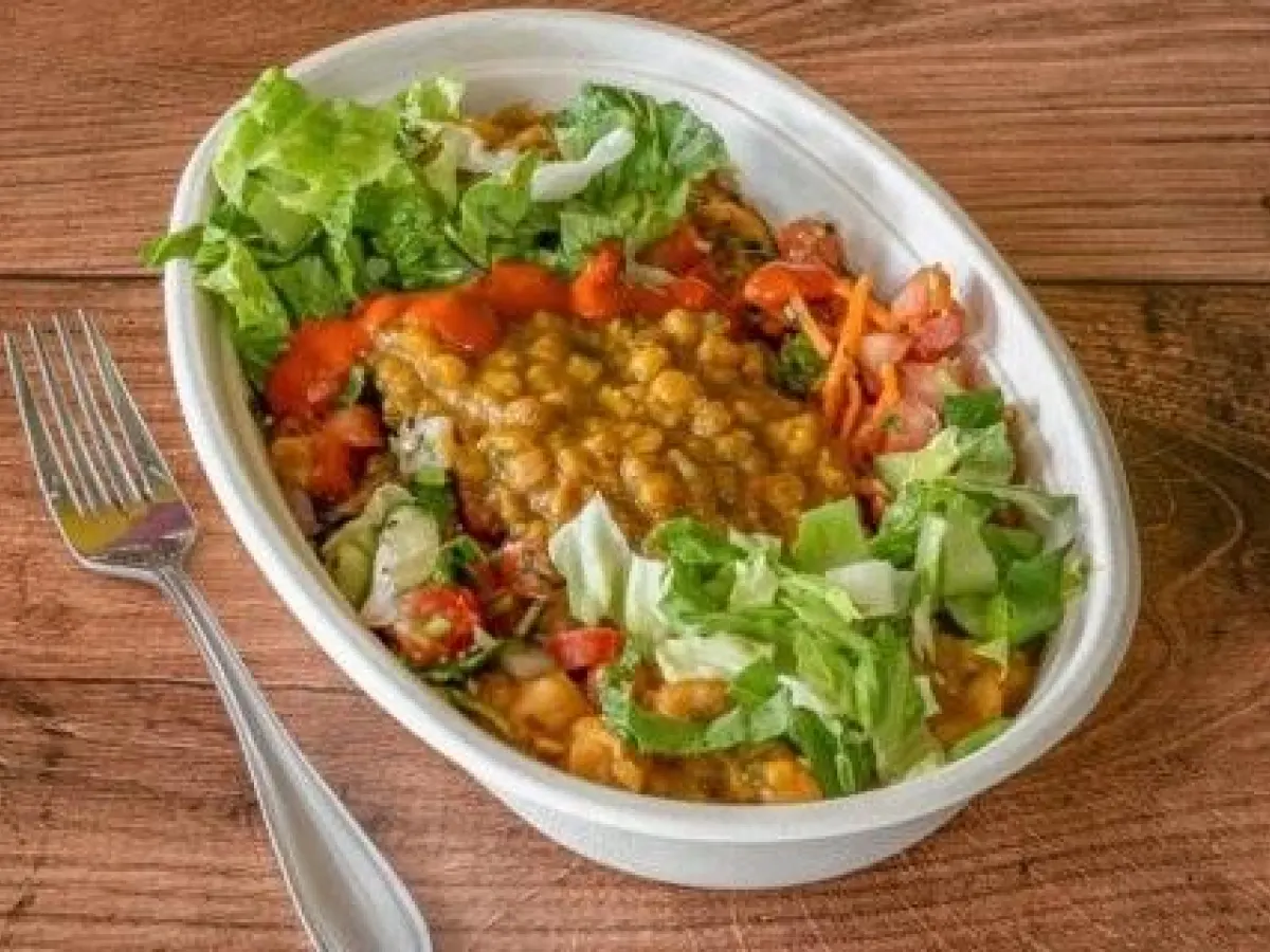 Lentil Curry Salad Bowl Lentil Curry Salad Bowl