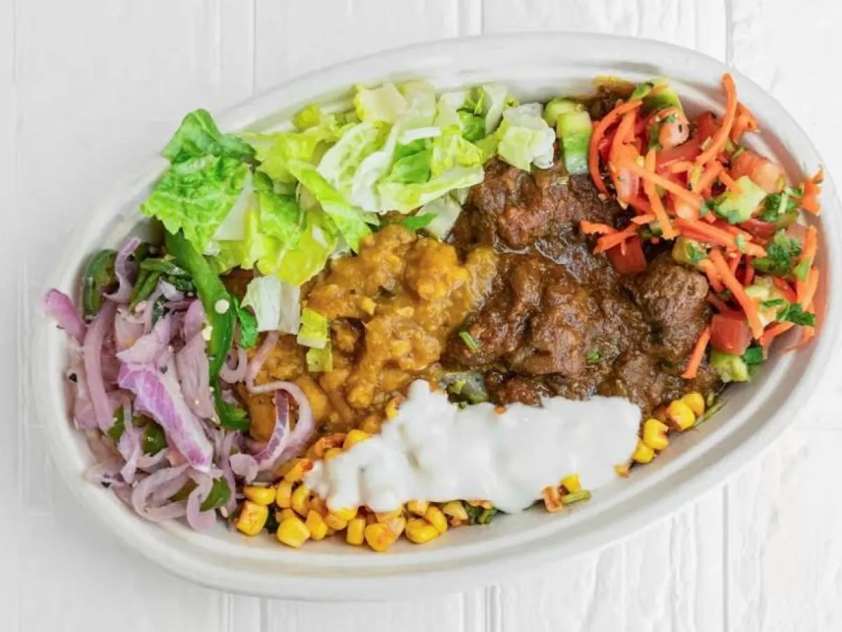 Lamb Curry Salad Bowl Lamb Curry Salad Bowl