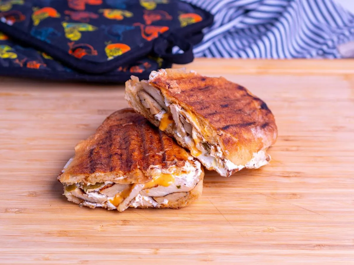 Gluten Free Cuban Chicken Panini (no cheese)