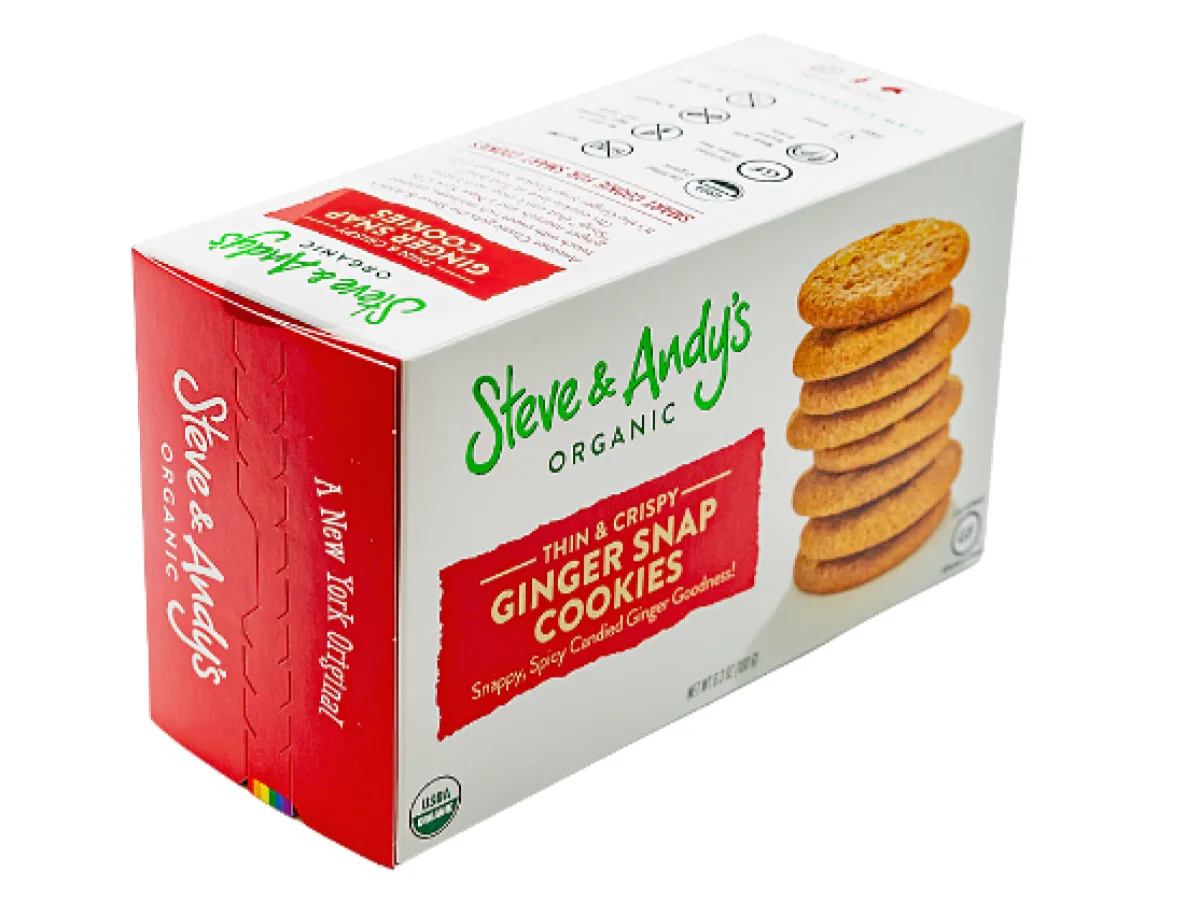 Gluten Free Crispy Ginger Snap Cookies