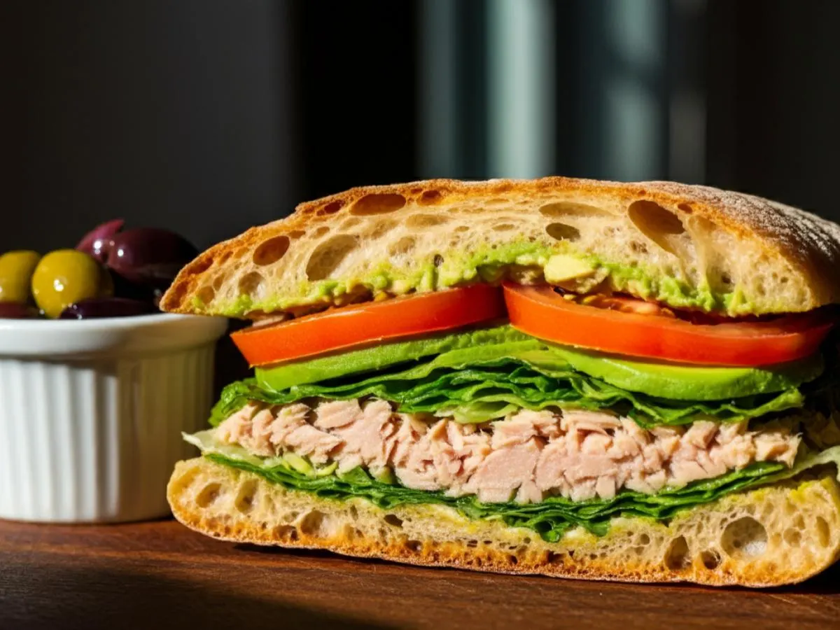 Tuna Pan Bagnat Sandwiches
