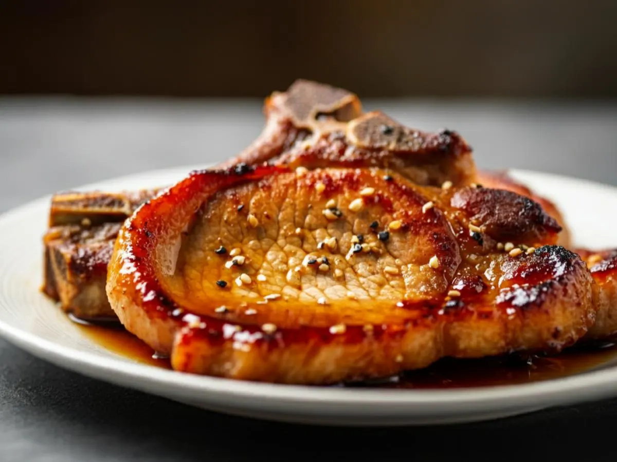 Sweet Soy Pork Chop