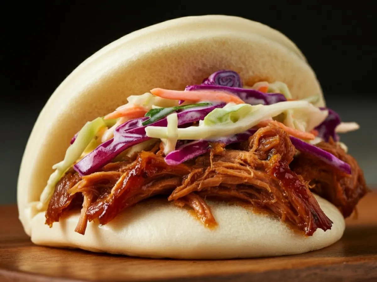 BBQ Pork Bao Bun BBQ Pork Bao Bun